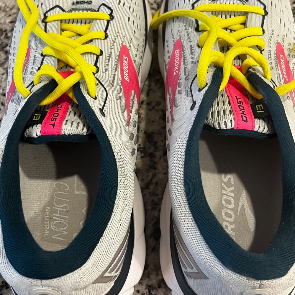 Brooks Ghost 13 Running Sneakers Womens 12 B 1203381B154 - Picture 9 of 10